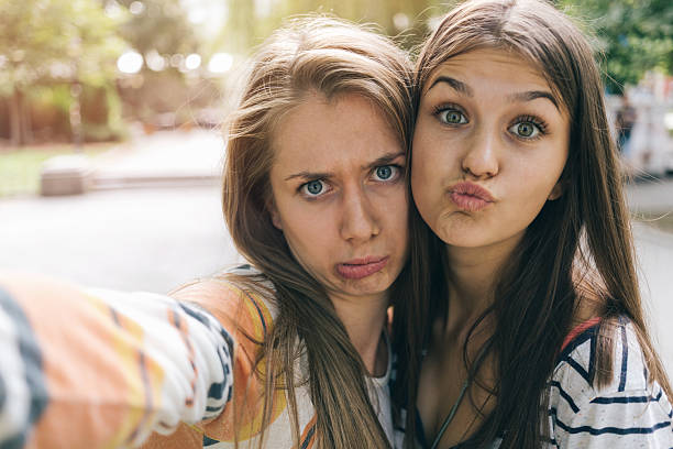 istock Best friends selfie 500214132