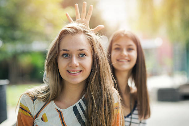 istock Best friends selfie 500214274