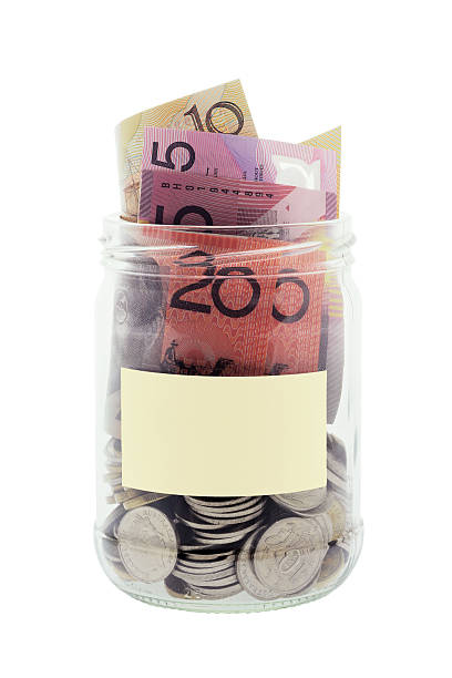 istock Money in Glass Jar 500214973