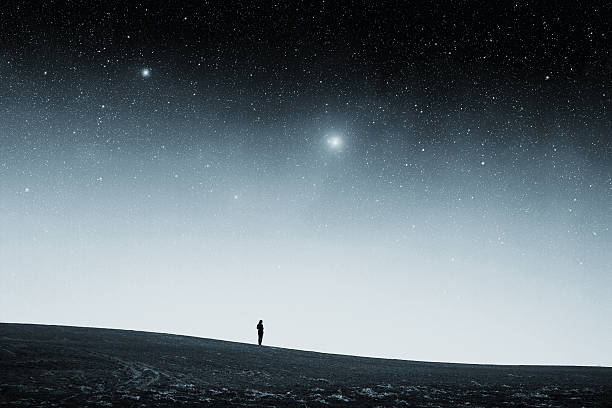 istock field at night. Elements of this image furnished by NASA 500215249