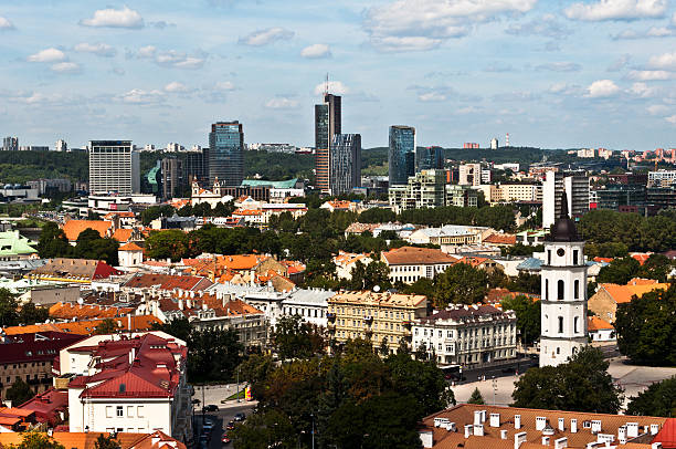 istock Vilnius Old Town Skyline 500216365