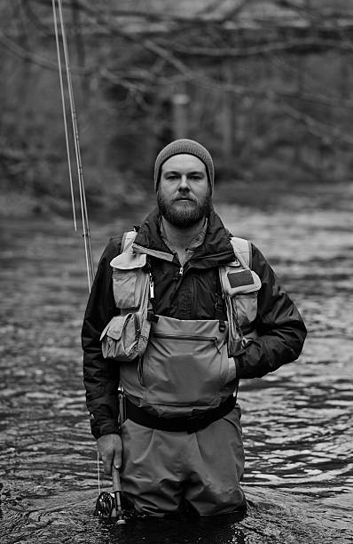 istock He takes fishing pretty seriously... 500217356