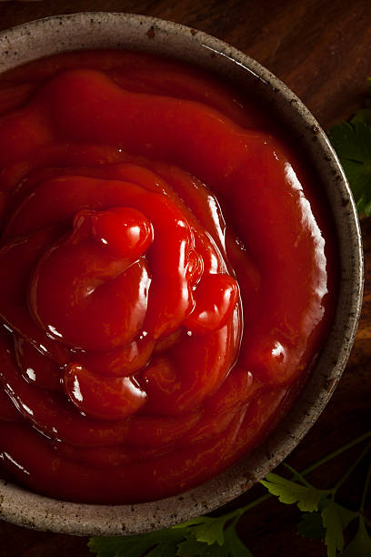istock Organic Red Tomato Ketchup 500221581