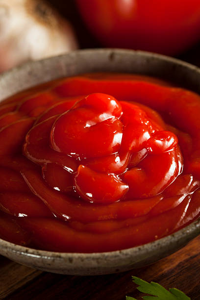 istock Organic Red Tomato Ketchup 500221589