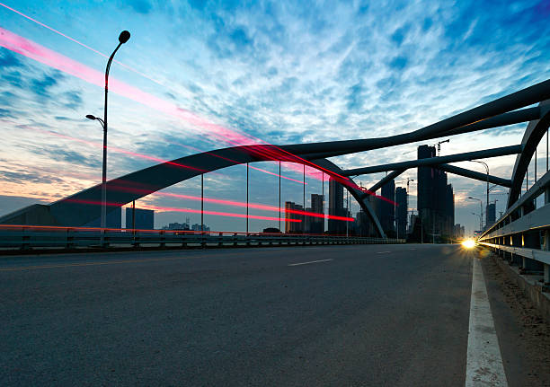 istock the night of modern bridge 500221611