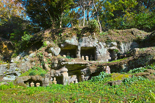 istock Tombs of Kamakura Mandara-do 500223680
