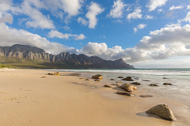 istock Wide open beach at Kogel Bay 500225694