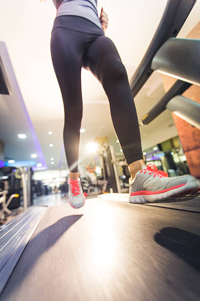 istock I'm flying in my comfortable shoes for gym! 500227562