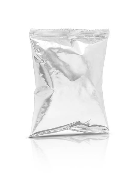 istock blank packaging foil snack pouch isolated on white background 500229640