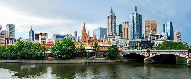 istock Panorama of Melbourne city 500231852