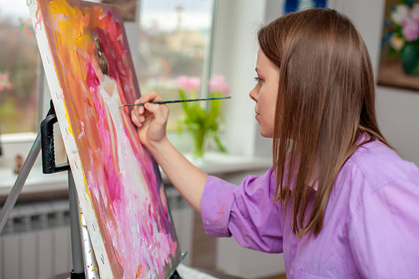 istock Creative artist for drawing in the studio 500233946