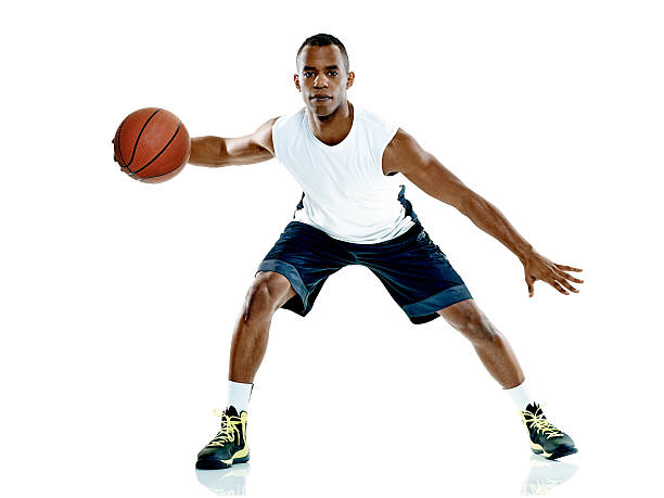 istock basketball player  man Isolated 500235654