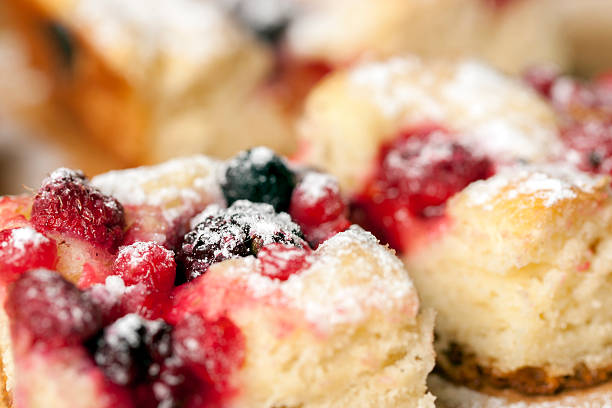 istock Homemade pie with forest fruits 500236471