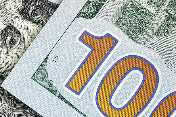 istock American money, hundred dollar bills 500236601