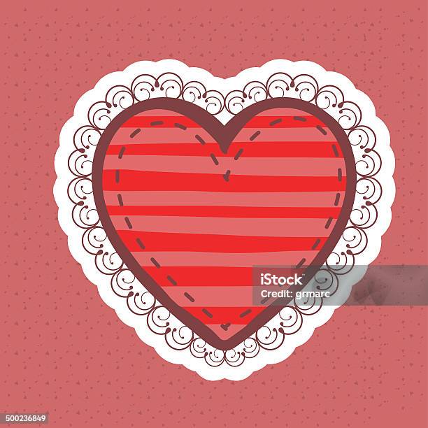 Heart Design Stock Illustration - Download Image Now - Beauty In Nature, Cartoon, Computer Graphic