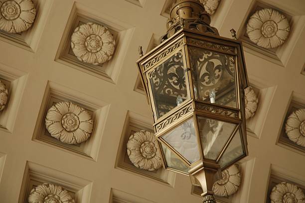 istock Ornate Lamp Chandelier 500239183
