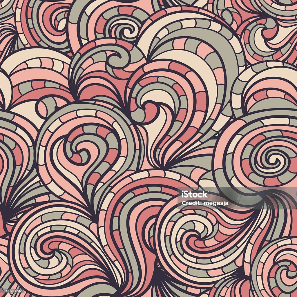 Curly Pattern Chrest Background Of Curly Patterns Stock Illustration - Download Image Now ...