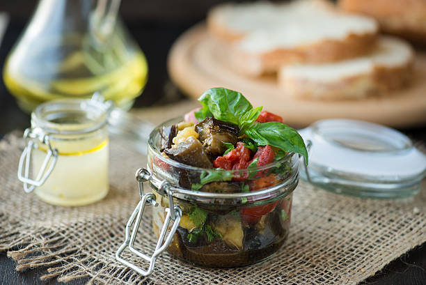 istock Baked eggplant with tomatoes, garlic and paprika 500253294