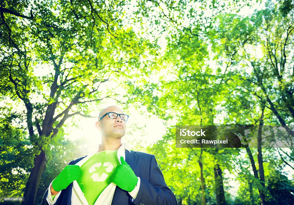 Conservative Businessman Conservative businessman Environmental Conservation Stock Photo