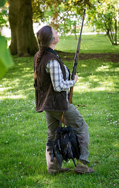 istock Portrait of a Female Gamekeeper. 500258197