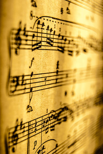 istock Sheet Music, vintage 500259459