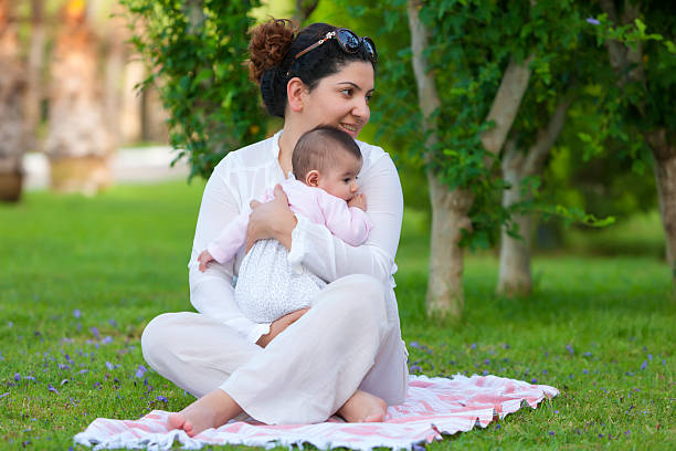istock Mother and Baby in The Park 500260863