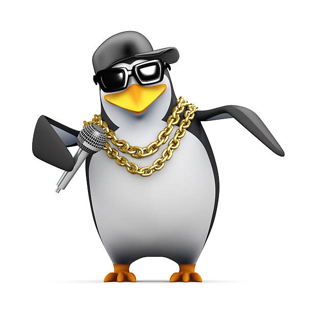 istock 3d Rapper penguin tells it like it is 500261699