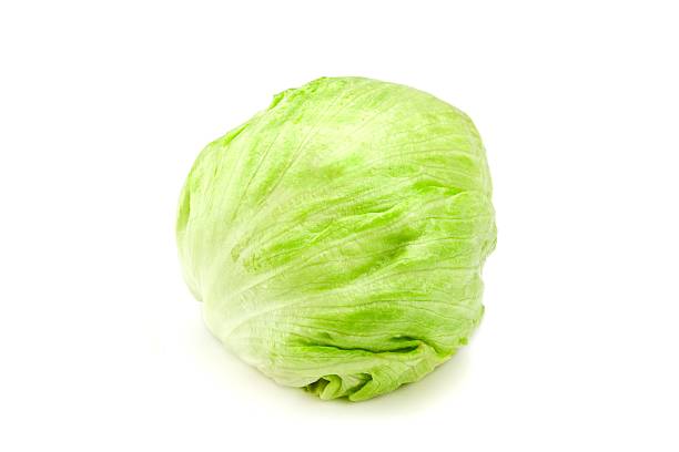 istock Top of Iceberg Lettuce 500262898