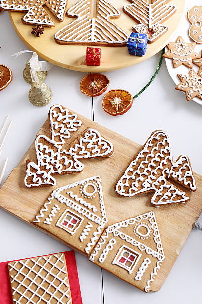 istock Christmas gingerbread cookies 500264546