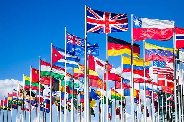 International flags – Foto