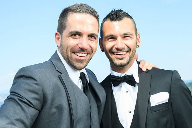istock Gay Wedding - Portrait 500276557