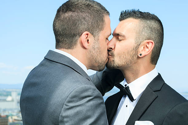 istock Gay Wedding - Big Kiss 500276573