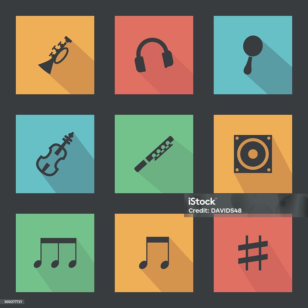 Music Machine Object Music Objects Stock Illustration - Download Image Now - Art, Art And ...