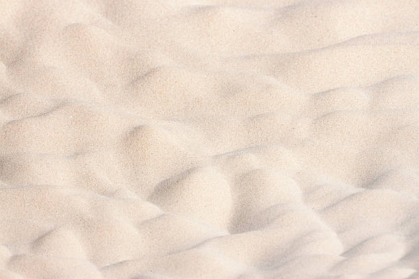 istock Waves of sand, sand background with copy space 500277943
