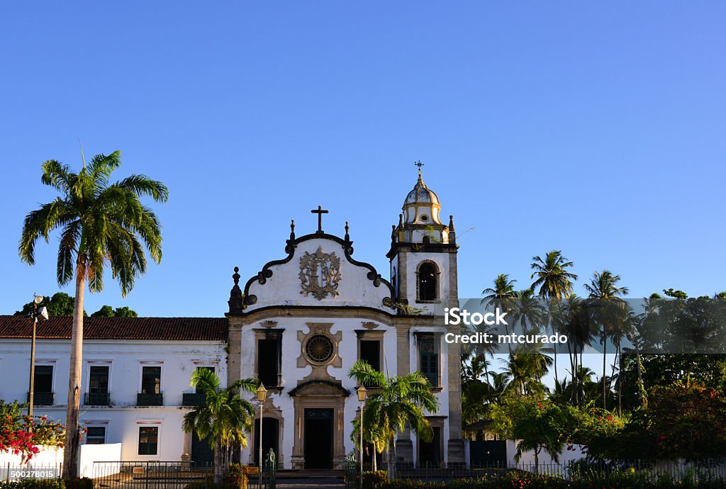 São Bento church Olinda, au Brésil, au patrimoine mondial de l'UNESCO - Photo de Monastère libre de droits