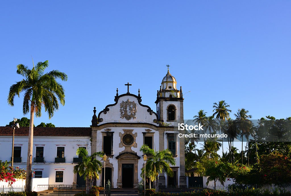 São Bento Igreja, Olinda, Brasil, de Património Mundial da UNESCO - Royalty-free Mosteiro Foto de stock