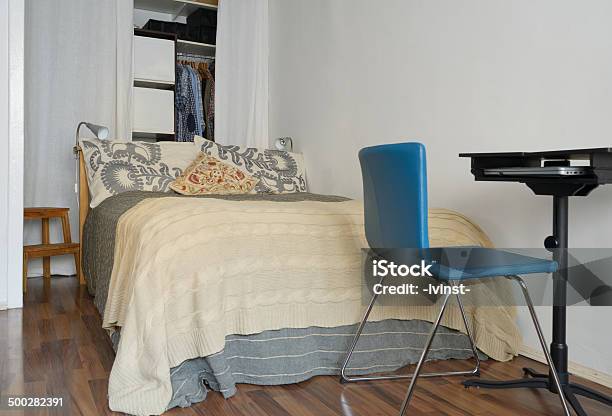 Room Interior Stock Photo - Download Image Now - Bed - Furniture, Bedroom, Black Color