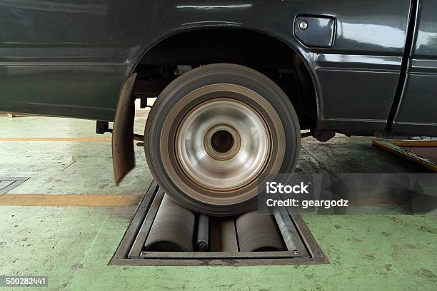 Brake Testing System Of Car Stock Photo - Download Image Now - Balance, Brake, Car