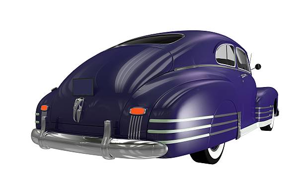 istock Rear of Classic Car 500289861