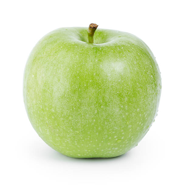 istock ripe fresh green apple with water drops 500291583