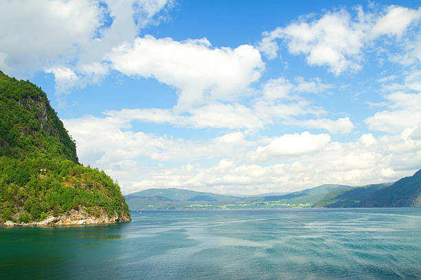 scenic landscapes of the northern Norwegian fjords.
