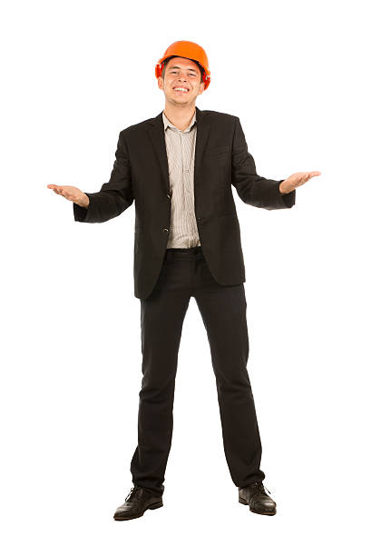 istock Middle Age Happy Male Engineer Looking at Camera 500292176