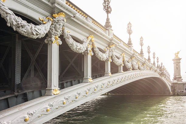istock Bridge (Pont Alexandre III) over the River Seine, Paris, France. 500293776