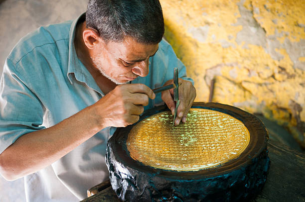 Egyptian craftsman in Cairo