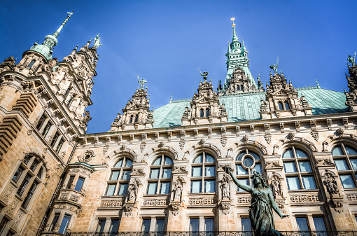 Hamburg town hall