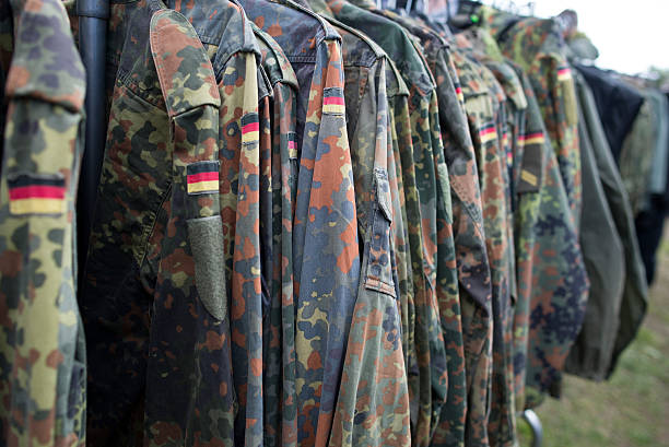 Close-up of german uniform. Close-up of german uniform. german armed forces stock pictures, royalty-free photos & images