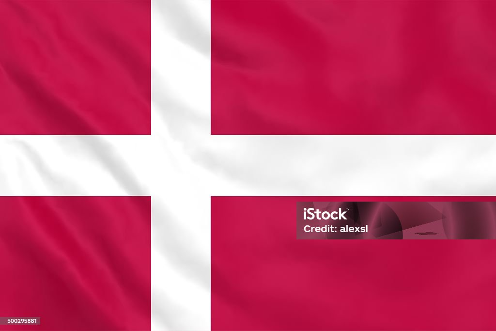 Denmark Flag Similar Images of world flags, national flags: Close-up Stock Photo