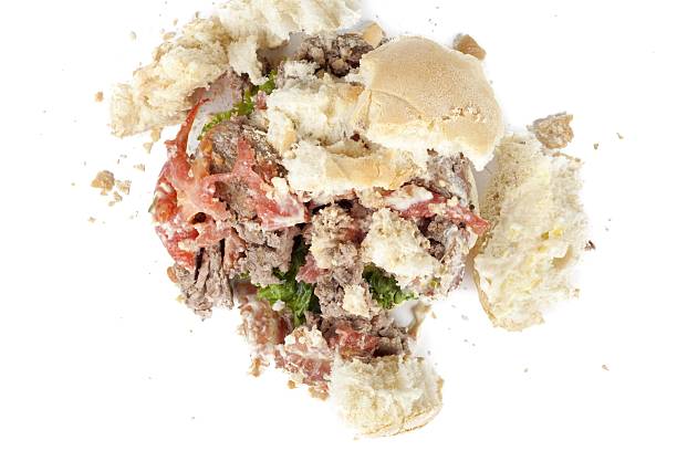 дробленые чикенбургер - baffle стоковые фото и изображения