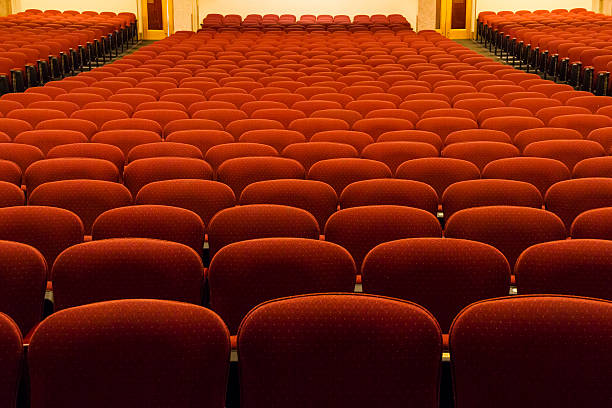 istock Plush Rows of Theater Seats 500298324