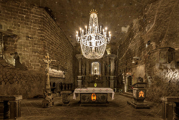 istock Salt mine in Wieliczka, Poland. 500298890